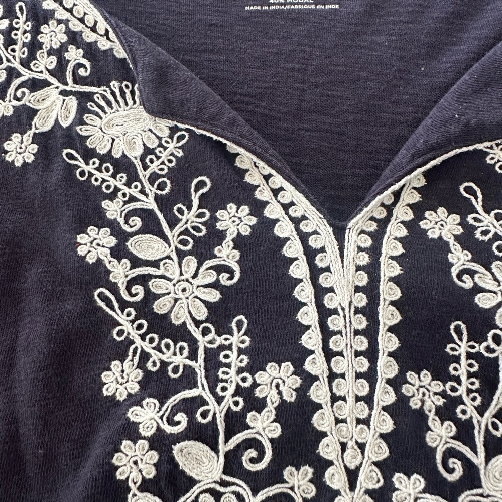 Talbots Navy Tunic 2x - Picture 3 of 5